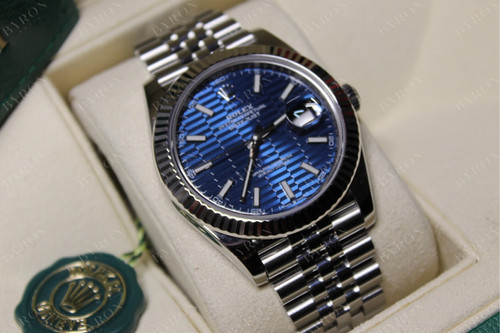 Реплика Rolex Datejust 41 126334 Синий Motif — купить точную копию швейцарских часов | Москва | Butik Byron