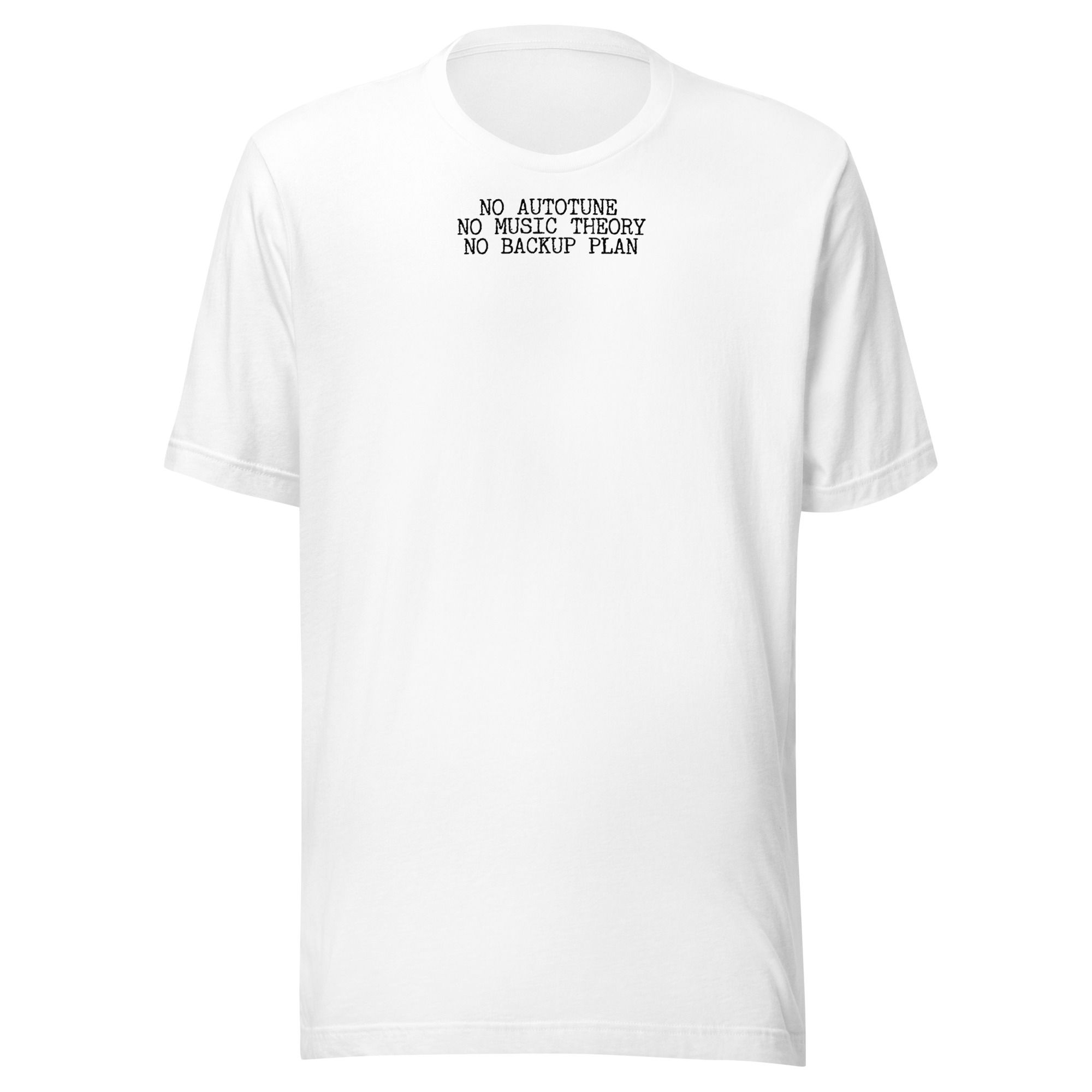 No Backup Plan unisex overalls t-shirt
