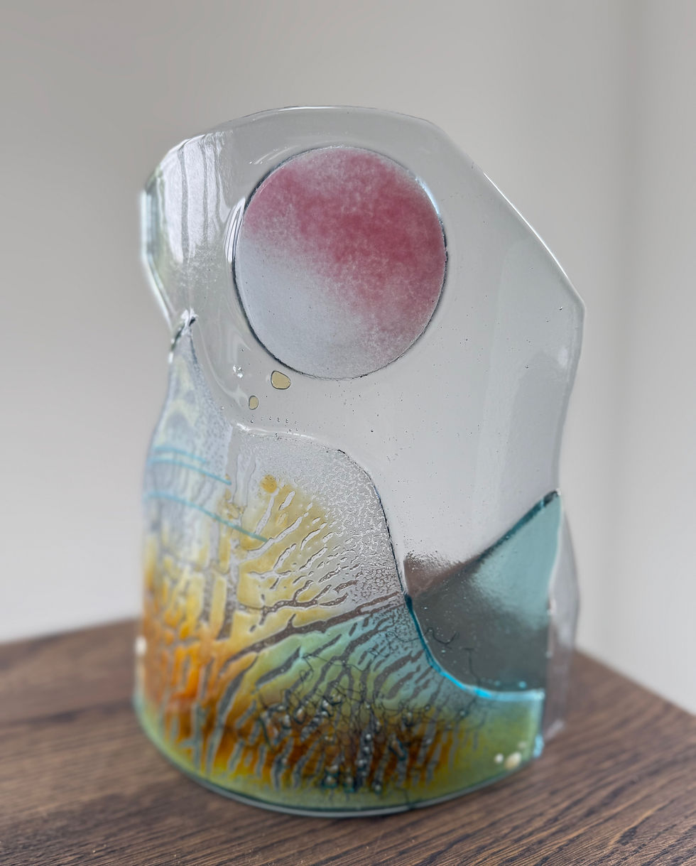 Fantasy Beach (Medium curve sculpture)