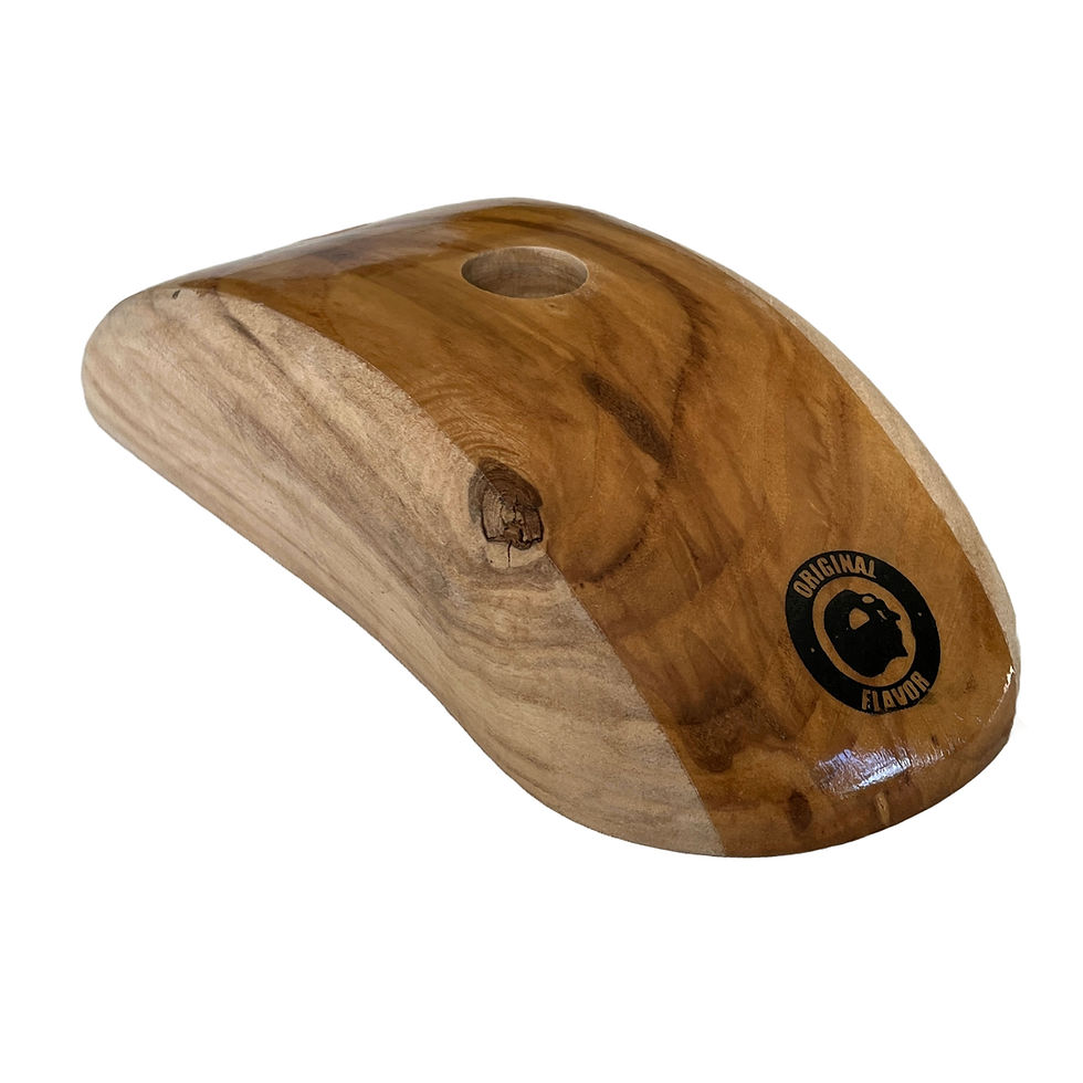 Thumbnail: Oak wooden pinch climbing hold set