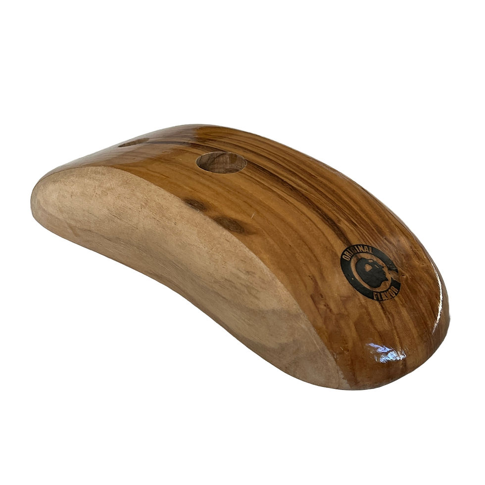 Thumbnail: Oak wooden pinch climbing hold set