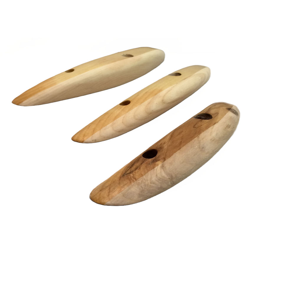 Thumbnail: Wooden climbing holds for indoor climbing walls