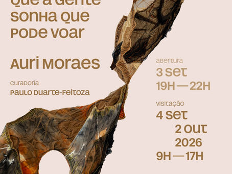 Primeira exposição individual Auri Moraes, artista têxtil Goiana