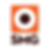 SMG Studio company logo, White and brown circles in a orange square.
