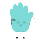 A waving hand waving gif