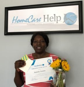 Wahiba Nassim is Home Care Help’s Employee of the Month