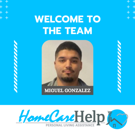 Welcome Miguel Gonzalez to the Home Care Help Team!