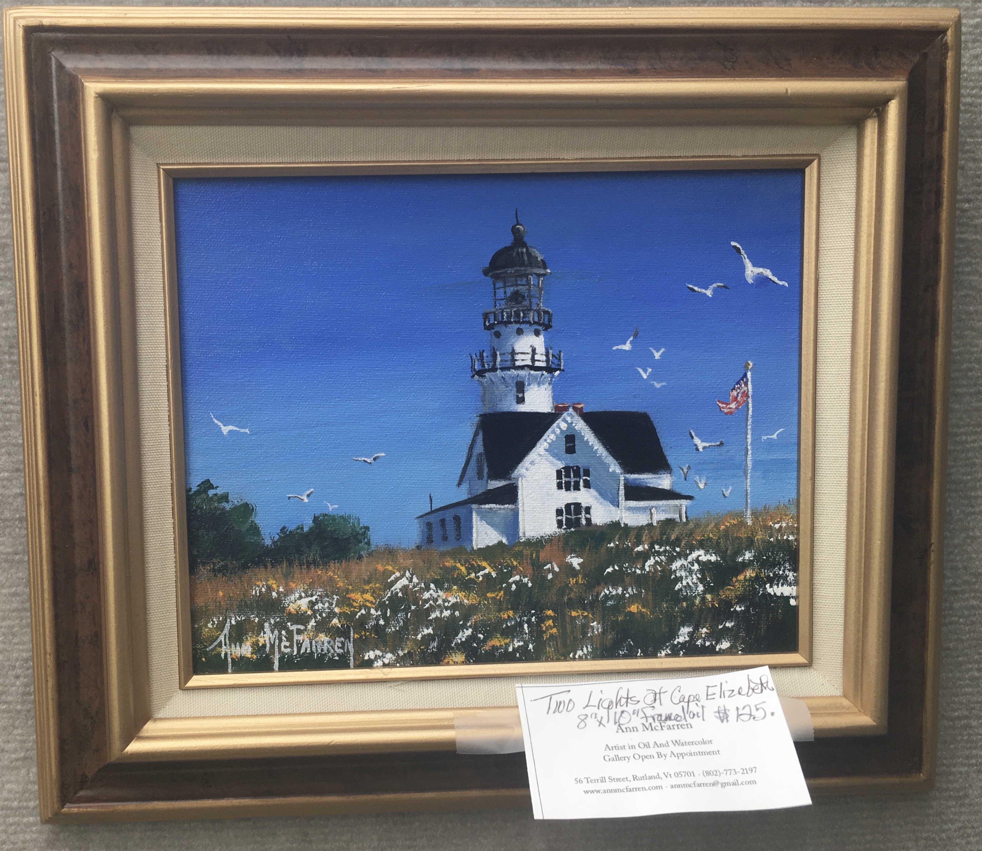 Two Lights at Cape Elizabeth