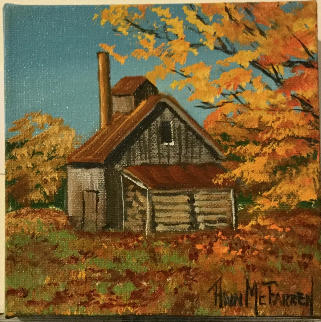 $30 - Shrewsbury Sugarhouse - 6"x6"