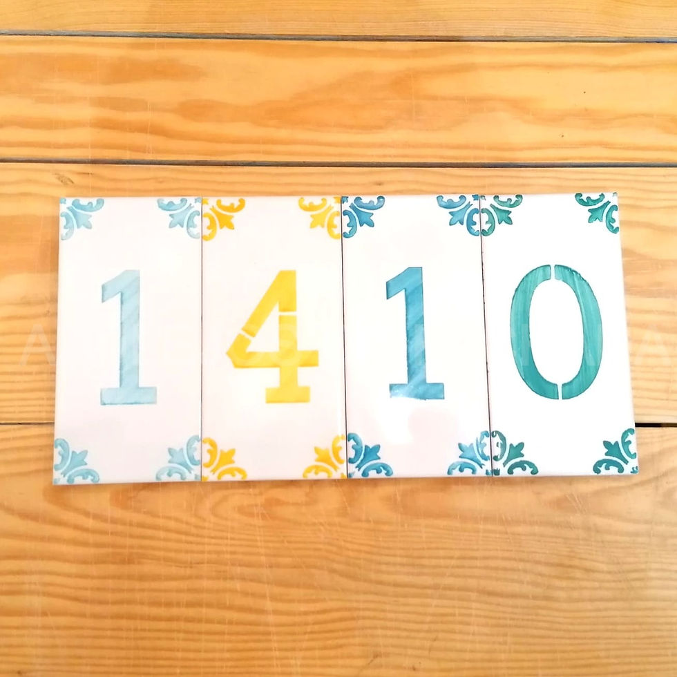 Miniatura: AZULEJOS NÚMEROS