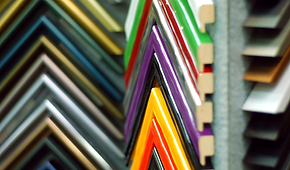 A few of the high-quality frames we have available