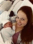 Third Time Mom welcomes her new baby into the world intervention and drug-free! Charlotte Doula Your Birth Helper