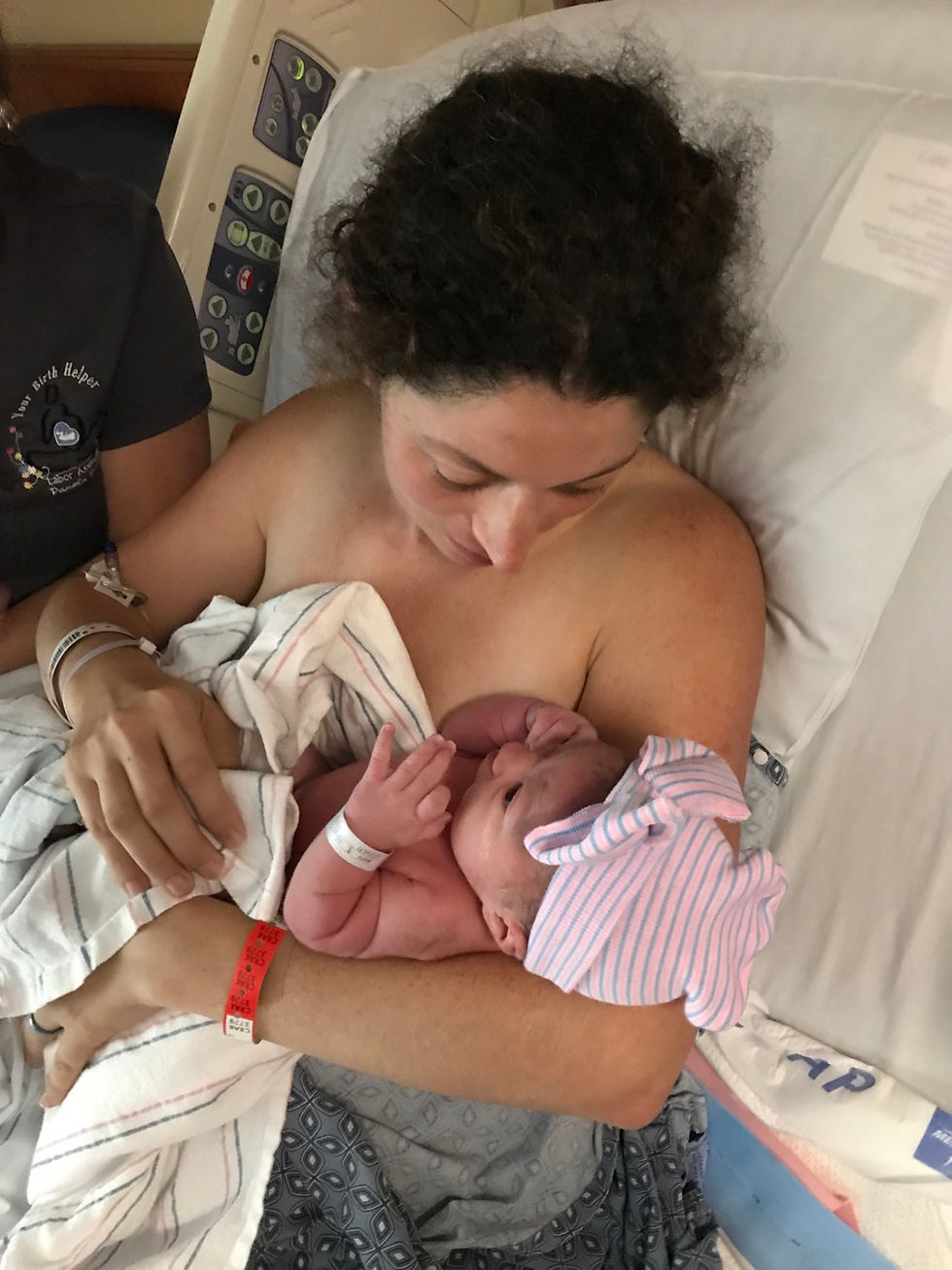 Mom gives birth drug free 