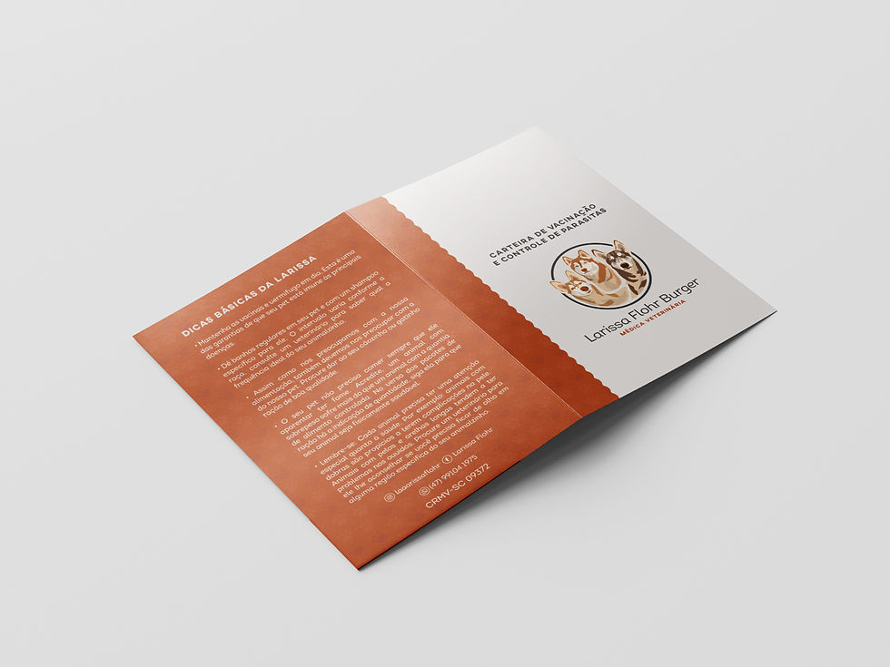 Larissa Flohr Burger Vaccination Booklet