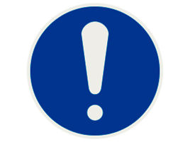 Señalética de Obligación: Normas, Colores y Características.