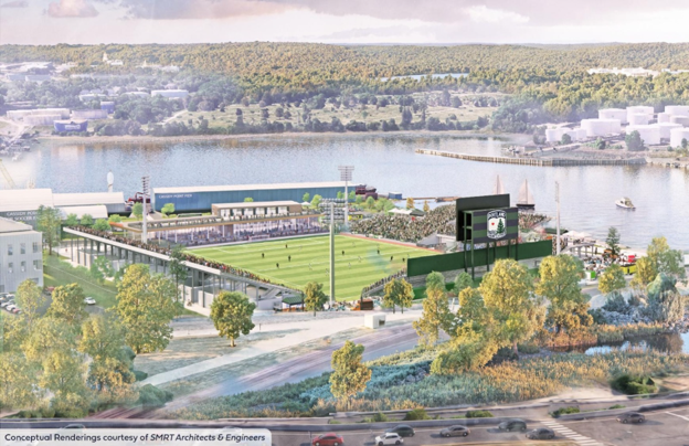 Portland Hearts of Pine Announce Plans for New Soccer Specific Stadium