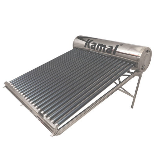 200LPD ETC SS Airvent Solar Water Heater | Kamal Solar