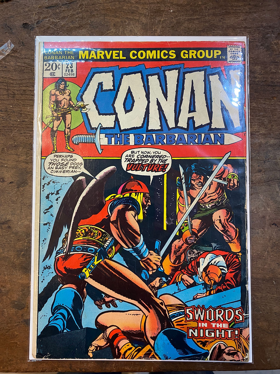 Marvel Conan The Barbarian Issue #23 Regular F+