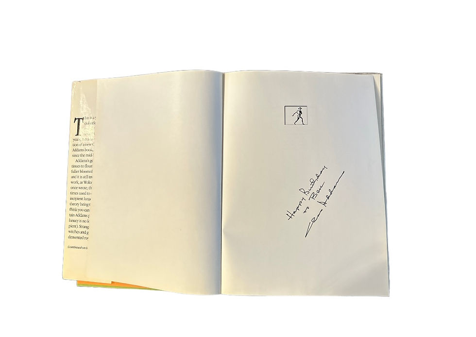 Thumbnail: Signed First Edition Creature Comforts By Charles Addams