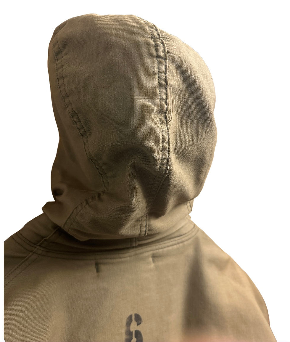 Thumbnail: WWII USN Foul Weather Alpaca Parka with HoUSN Deck Coat Ultra Rare Find Size 42 