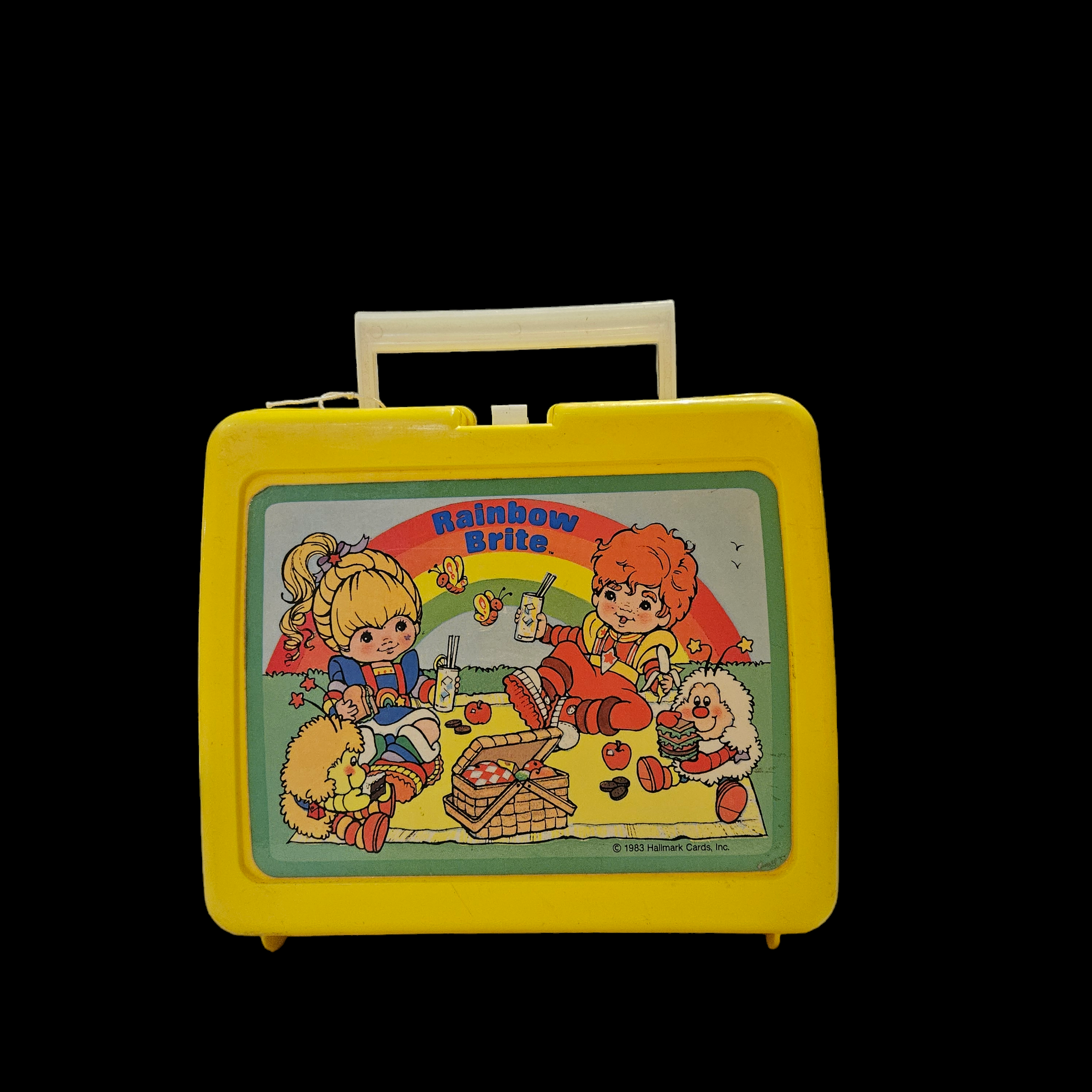 Vintage 1983 Rainbow Brite Lunch Box No Thermos
