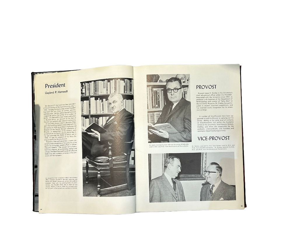 Thumbnail: UNIVERSITY of PENNSYLVANIA The Record YEARBOOK 1960 - Philadelphia PA