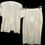 Thumbnail: VINTAGE NO NAME WINTER WHITE SEQUINS SKIRT SET EXCELLENT COND. SIZE 12-14? 