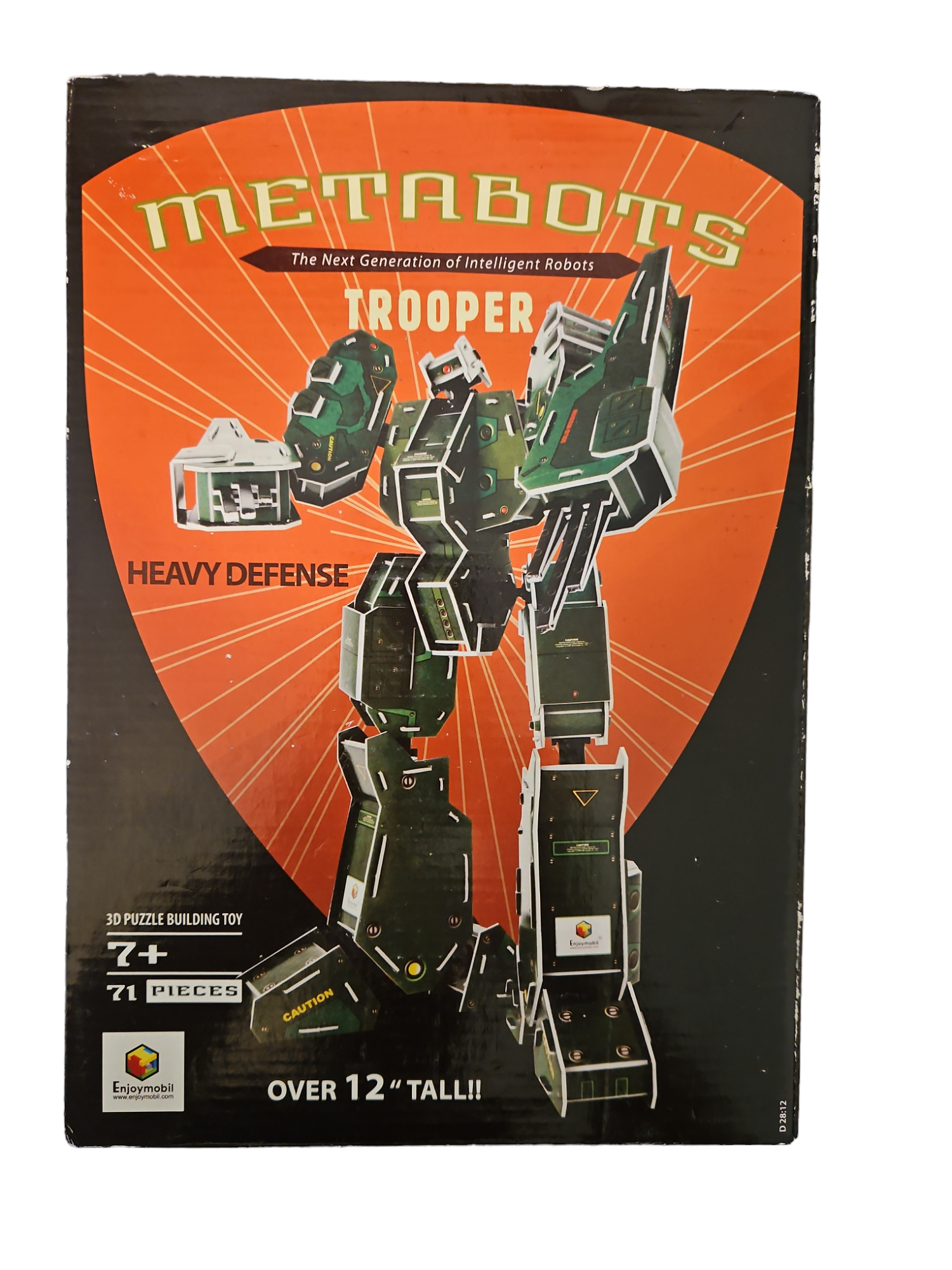 Metabots Trooper - Heavy Defense. By Enjoymobil - 3D Model Building Toy Robot