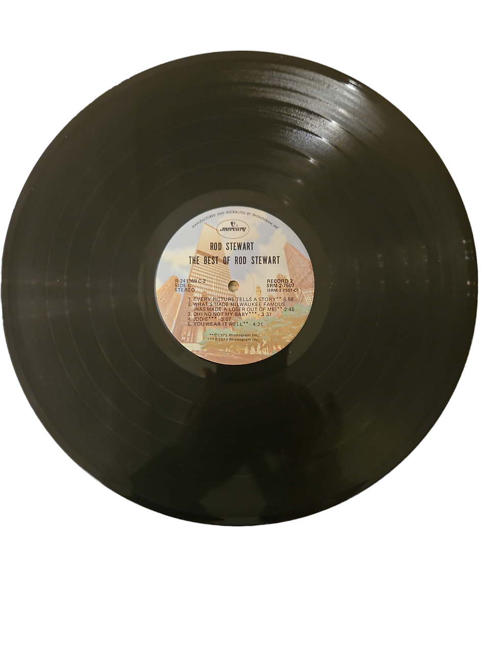 Thumbnail: Rod Stewart The Best of Rod Stewart 2 Record Set Mercury SRM-2-7507