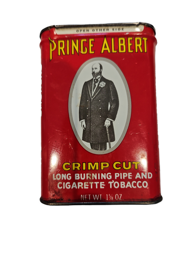 prince albert crimp cut tobacco Vintage Collectible Prince Albert Tobacco Tins 1 1/2 OZ prince albert crimp cut tobacco Vintage Collectible Prince Albert Tobacco Tins 1 1/2 OZ