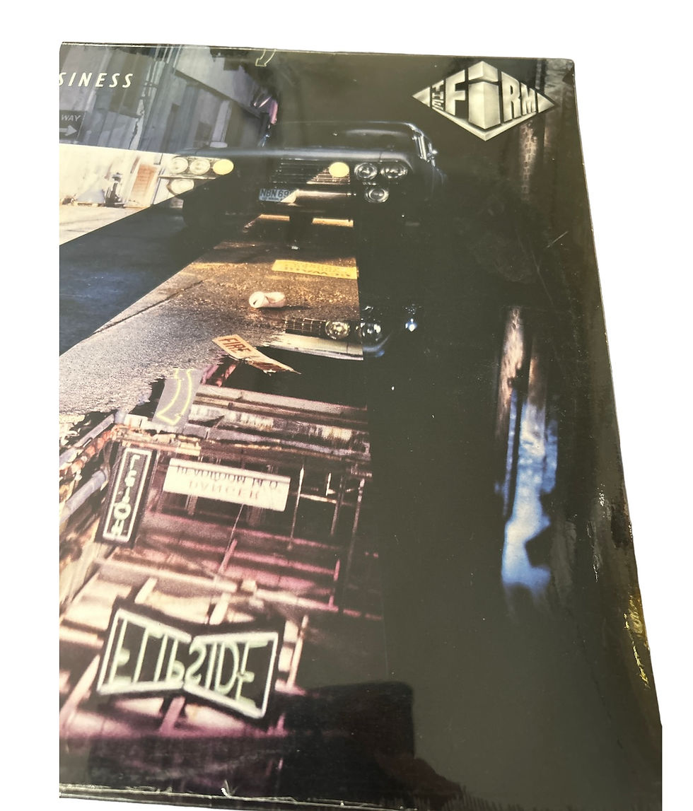Thumbnail: THE FIRM  SEALED- MEAN BUSINESS - NO BARCODE ORIGINAL LP STILL FACTORY SEALED!