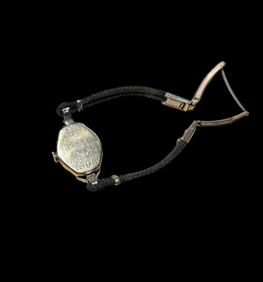 Thumbnail: Early 20th Century; Bulova Estate found, Stamped Bulova 14K Gold, Overall ver
