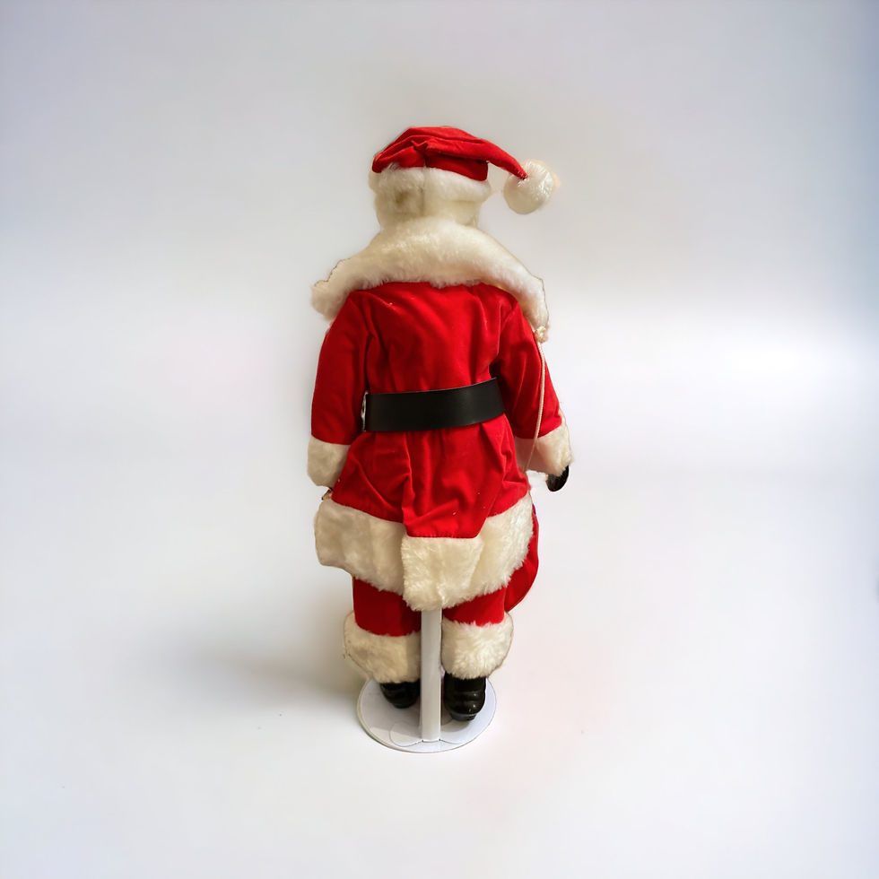 Thumbnail: Vintage Porcelain St. Nicholas Doll w/Stand in Original Box 