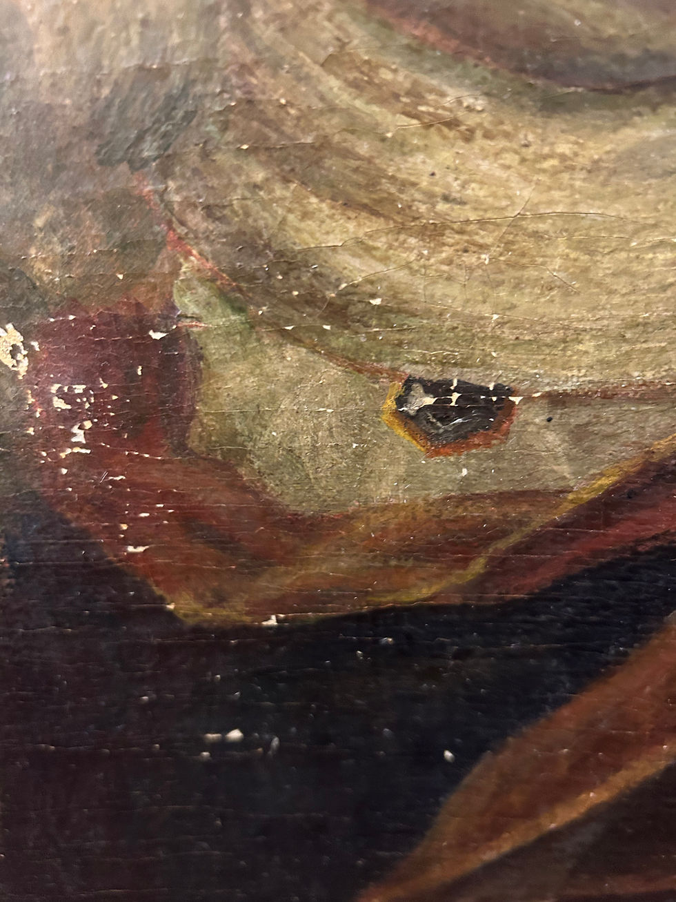 Thumbnail: Monumental 18thC Norwegian Noble Oil Portrait – Amtmann Nils Werenskiold