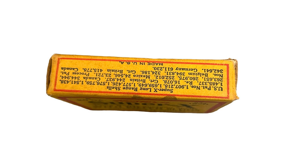 Thumbnail: 1940s vintage Western Super X shotgun shell collectors box. Box only.