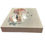 Thumbnail: Vintage DAVID DAVIR TOMATO CLOCK Wall Clock 10x8” retro plastic red white art