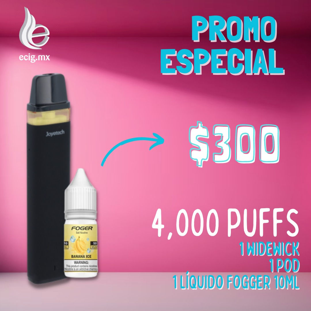 Promocion Joyetech WideWick POD +Foger Eliquid