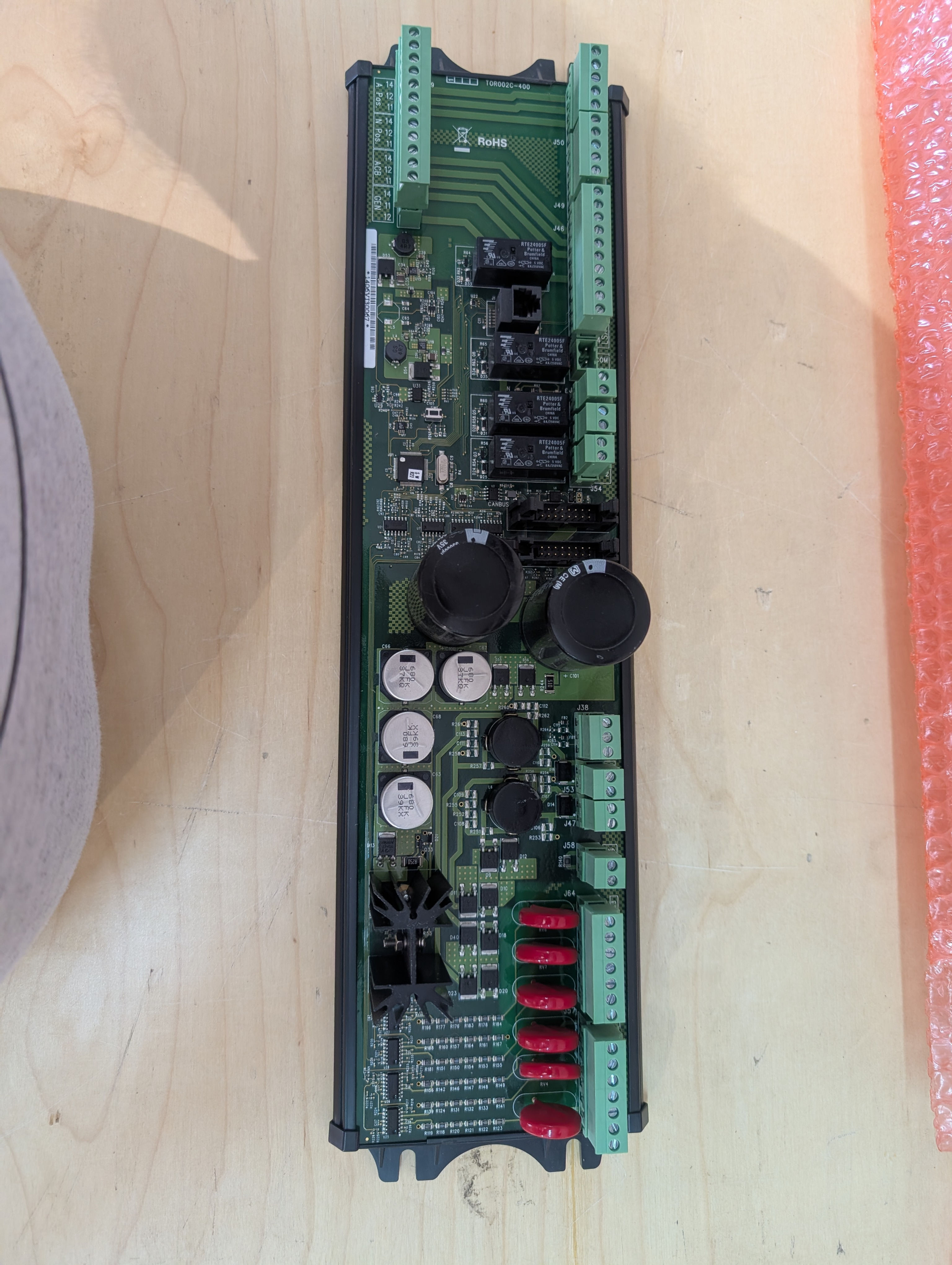 RPP0058 V1  Transfer switch board assembly