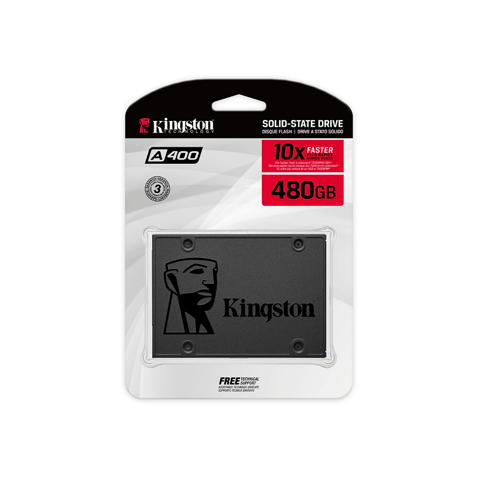 SSD KINGSTON 480GB A400 (DISCO DURO SOLIDO)