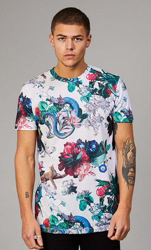 CRIMINAL DAMAGE DOMINIC PRINT T-SHIRT 