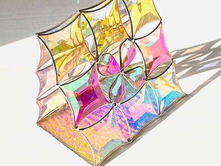 Dichroic Stained Glass: Color as Living Light