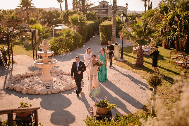 Dream wedding Mallorca at sunset