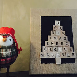 Scrabble Chistmas Tree