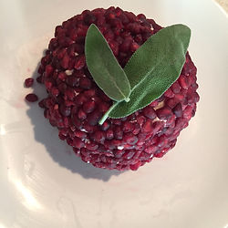 Pomegranate Cheeseball