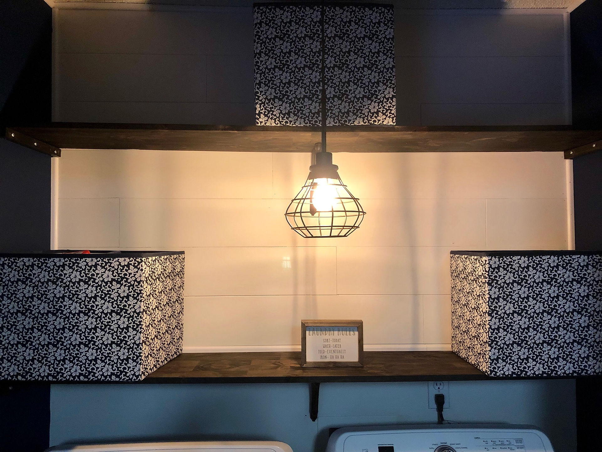 Our new light fixture
