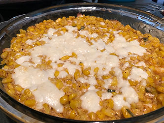Easy Mexican Street Corn Casserole