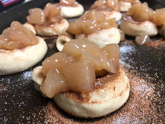 Crescent Dough Apple Danishes