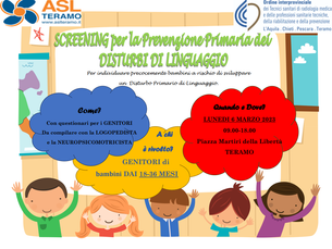 Individuare precocemente bambini a rischio di sviluppare un Disturbo Primario di Linguaggio
