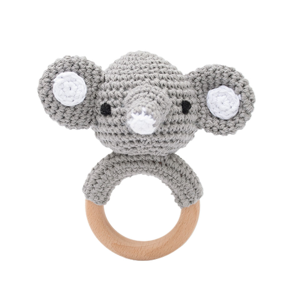 Thumbnail: Little Nature Crochet Rattle