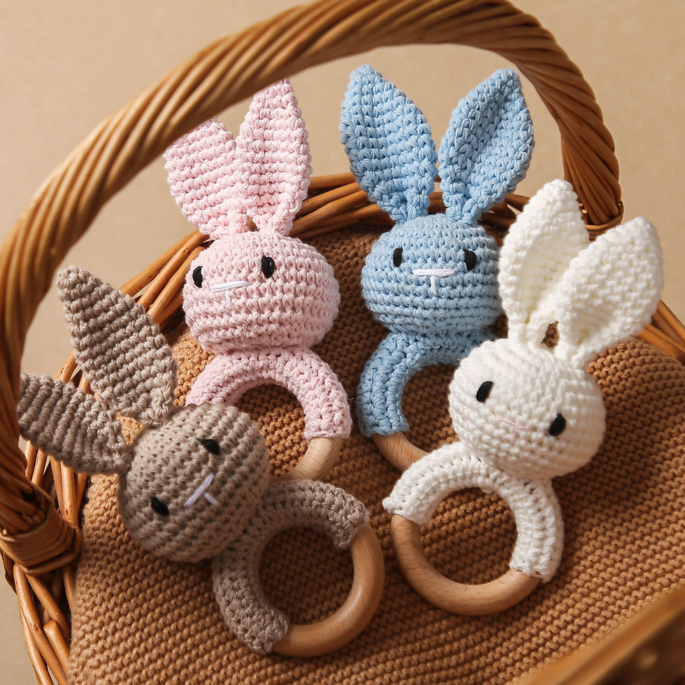 Thumbnail: Little Nature Crochet Rattle